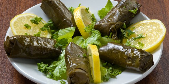 Stuffed Grapes Leaves