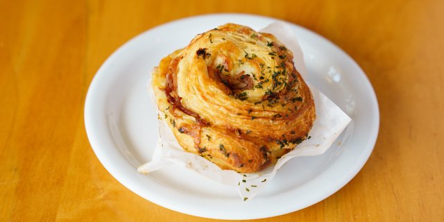 Ham, Swiss & Honeycup Mustard Savory Swirls