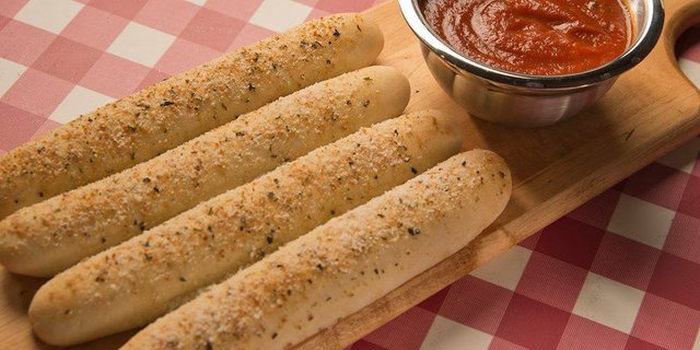 Soft Baked Breadsticks