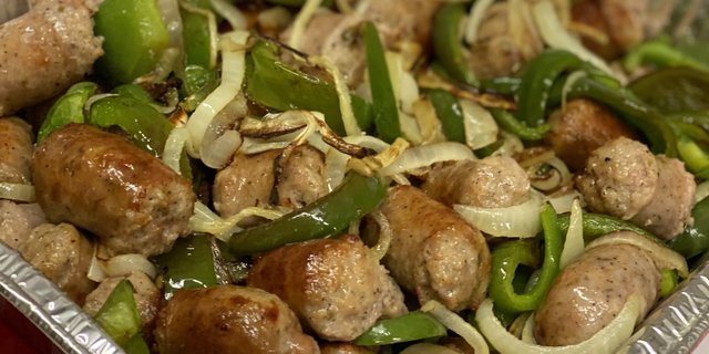 Sausage, Peppers & Onions