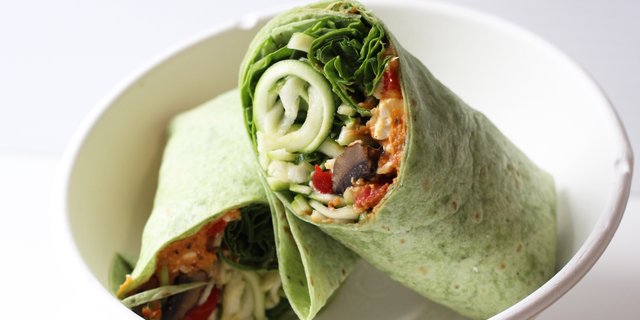 Roasted Veggie Wrap Boxed Lunch
