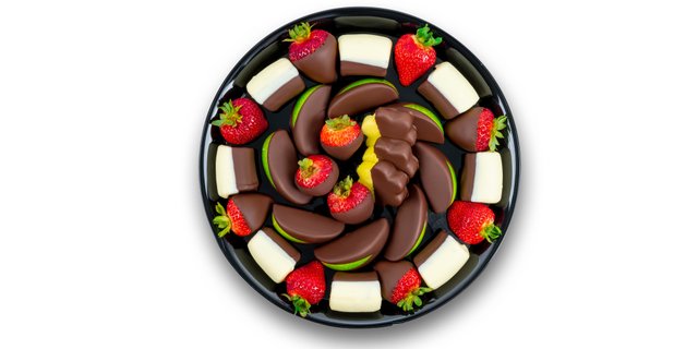 Ultimate Dipped Fruit Platter