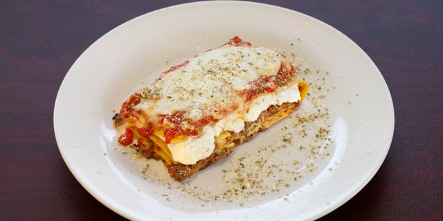 Layered Meat Lasagna