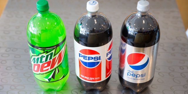 Assorted 2L Soda Bottles