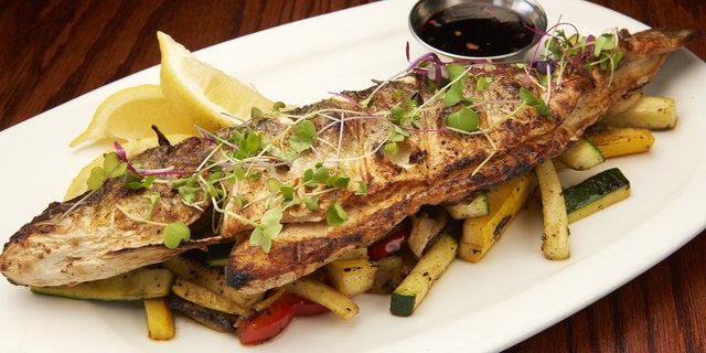 Grilled Branzino