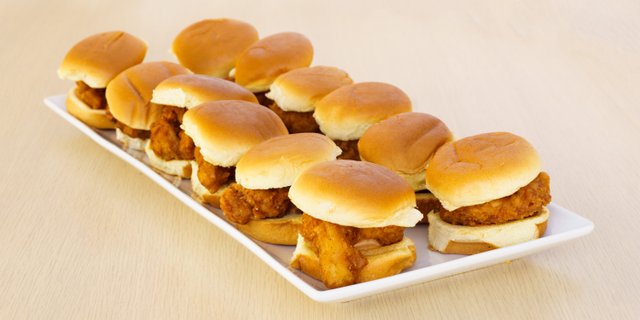 Crispy Chicken Sliders