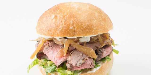 Peppercorn Steak Sandwich