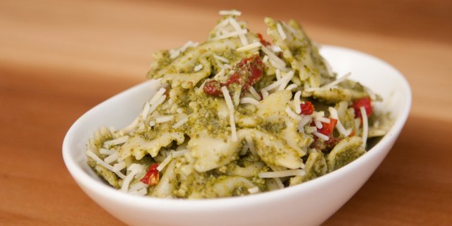 Pesto Bowtie Pasta