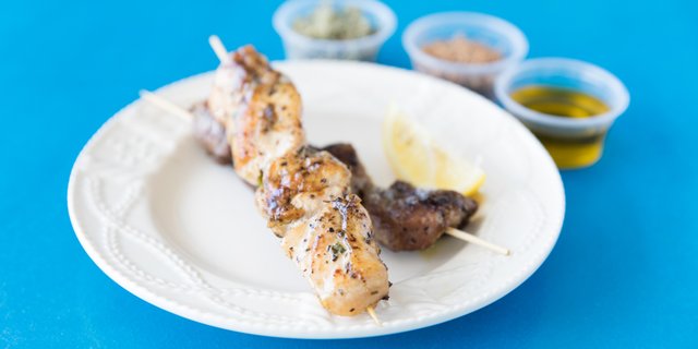 Chicken Souvlaki Skewers