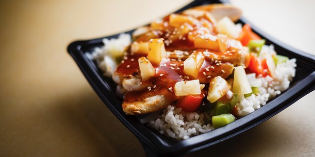 Hawaiian Chicken Platter