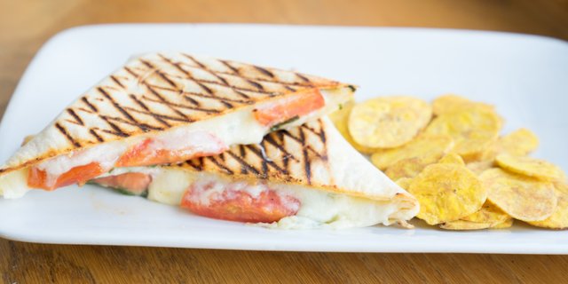 Tomato-Basil Grilled Cheese Panini Wrap