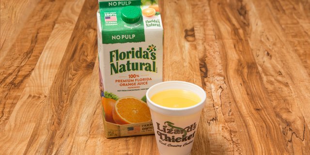 Half Gallon Orange Juice