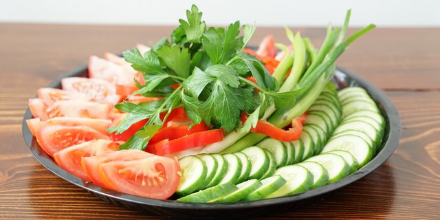 Fresh Vegetables Platter