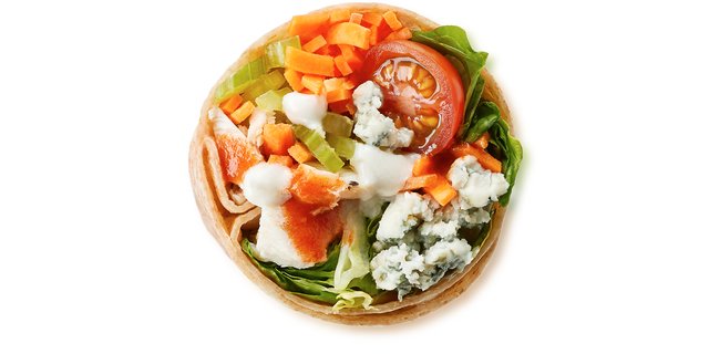 Buffalo Wrap Platter