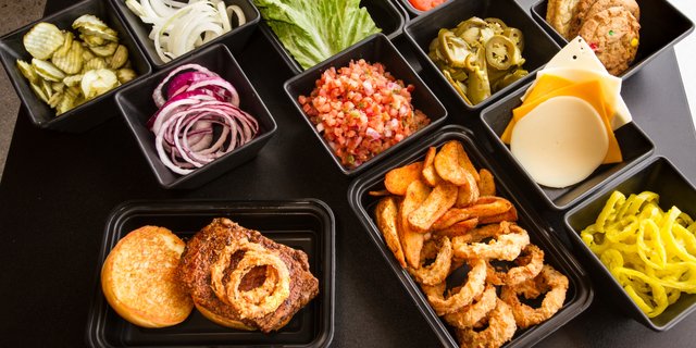 Ribeye Steak Sandwich Bar