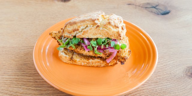 Oven-Fried Chicken Sandwich