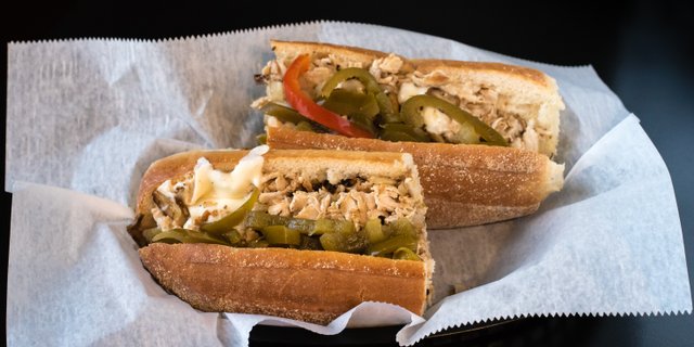 Chicken Cheese Steak Sandwich