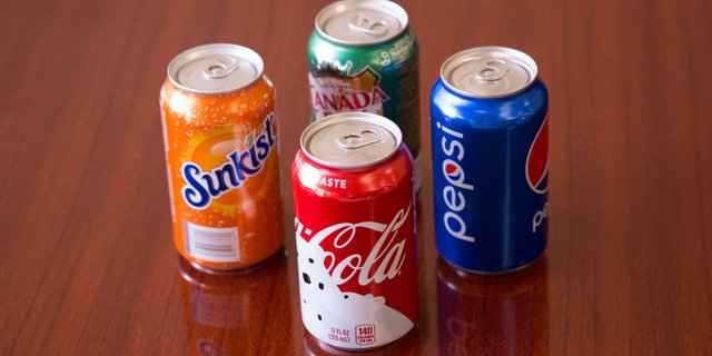 Assorted Individual Sodas
