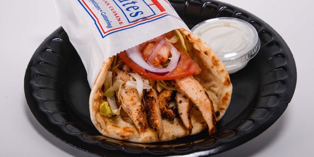 Chicken Shawarma Beef & Lamb Gyro Sandwich