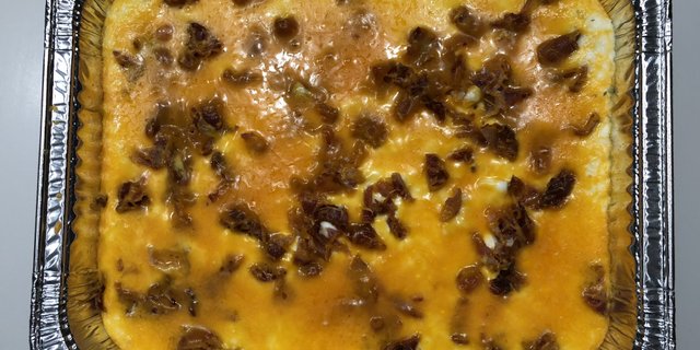 Loaded Cheddar Mashed Potatoes