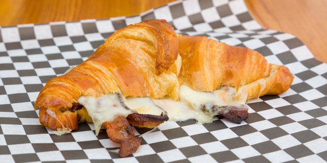 The Bacon Swiss Croissant