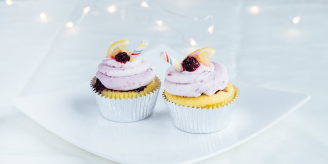 Raspberry-Lemon Cupcakes