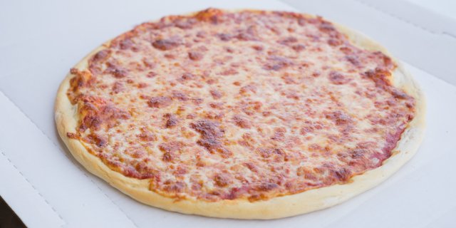 Thin-Crust Cheese Pizza