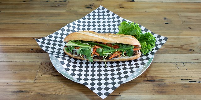 Kalbi Banh Mi Sandwich