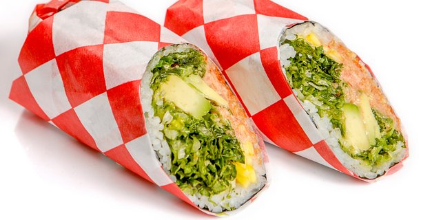 Hawaiian Crunch Sushi Burrito
