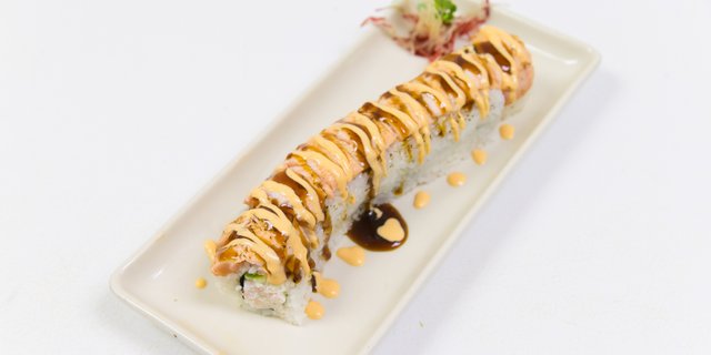 Baked Salmon Roll