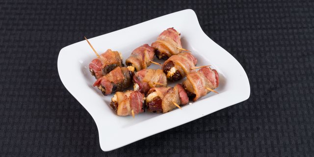 Bacon-Wrapped Dates