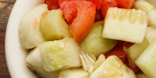 Cucumber & Tomato Salad