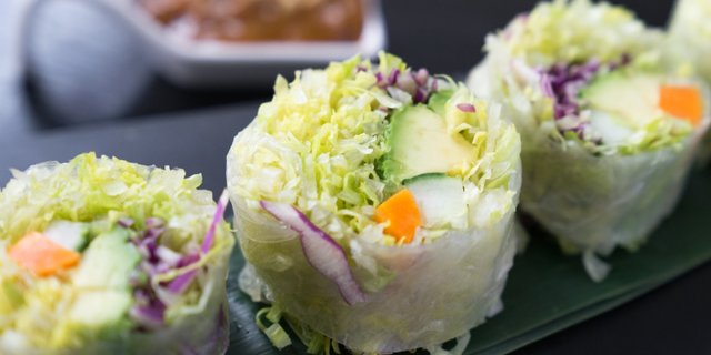 Avocado in the Garden Fresh Roll