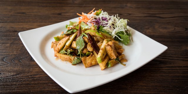 Crispy Tofu Salad