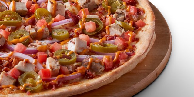 Chipotle Chicken Pizza