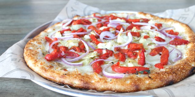 Zesty Artichoke Pizza