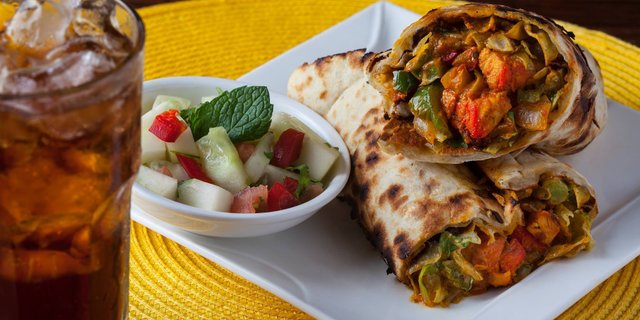 Chicken Tikka Wrap