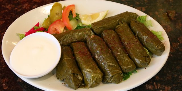 Lamb Grape Leaves