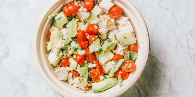Matcha Chicken Avocado Bowl