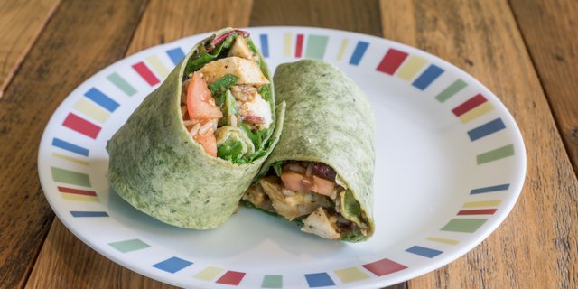 Caribbean Chicken Wrap