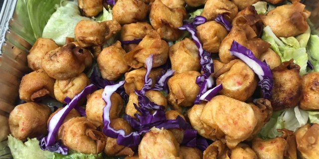 Crab Puffs Platter
