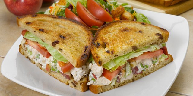 Chicken Apple Walnut Sandwich