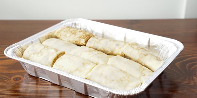 Chicken & Mushroom Crêpes