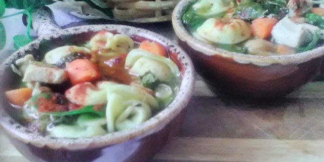 Chicken Vegetable Tortellini Stew