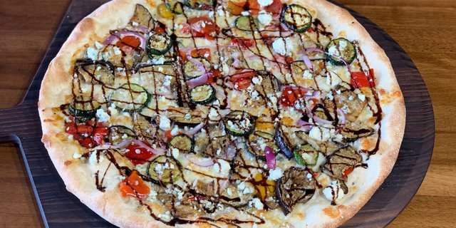 Roasted Veggie Pizza