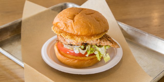 Grilled Caesar Chicken Sandwich