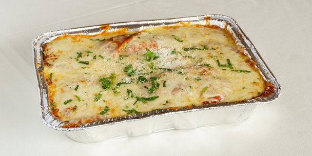 Eggplant Parmigiana Tray