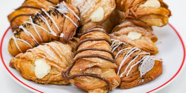 Assorted Lobster Tail Pastries