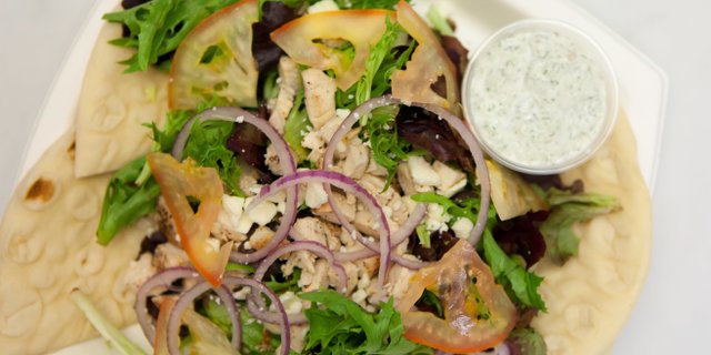 Chicken Gyro Salad