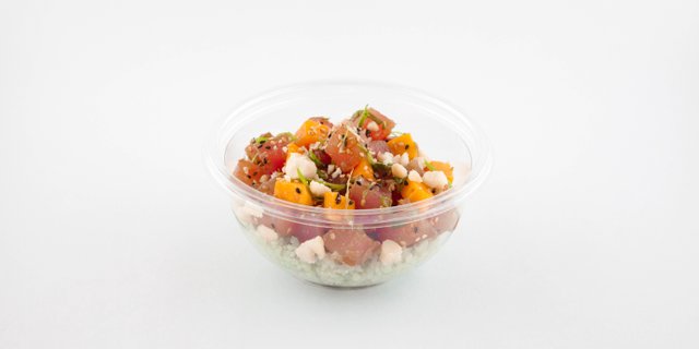 Mango Albacore Poke Bowls
